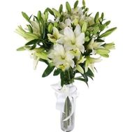 21 белая лилия