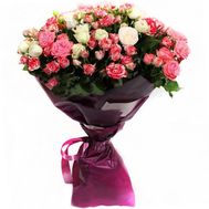 27 branches of bush rose