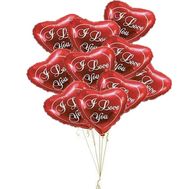 Фольгірованние серця