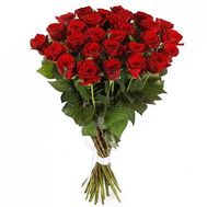 Классический букет красных роз