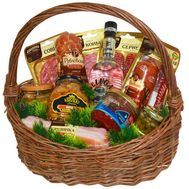 Новорічна подарунковий кошик №3