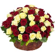 Elegant basket on the anniversary