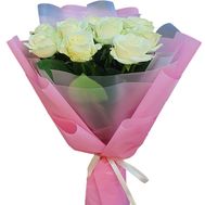 Букет білих троянд