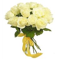 Букет білих троянд