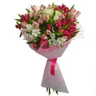 Букет из 15 альстромерий