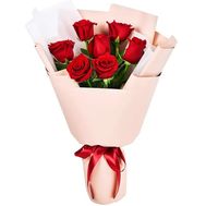 Букет красных роз