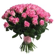 Букет из розовых роз