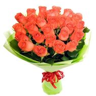 Букет оранжевых роз