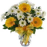 Букет ромашок і гербер