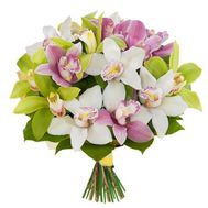 Букеты из орхидей