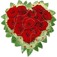 Квіти в формі серця