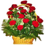 Basket of roses