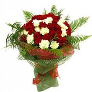 Гарний букет із гвоздик