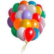 Різнокольорові повітряні кулі