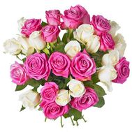 Розово-белый букет