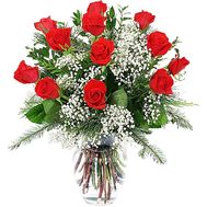 Зимовий букет квітів