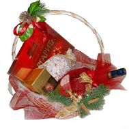 Новорічна подарункова корзина №2