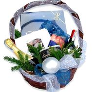 Новогодняя подарочная корзина №6