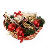 Новорічний подарунковий кошик №3