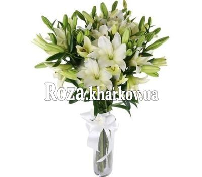 21 белая лилия