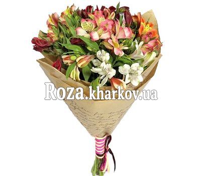 Альстромерии в бумаге