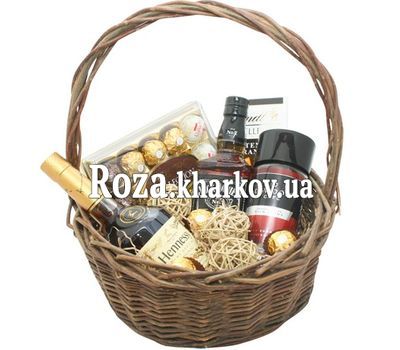 Элитная подарочная корзина для мужчины