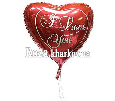 Фольгированный шарик сердце
