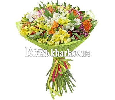 Летний букет альстромерий
