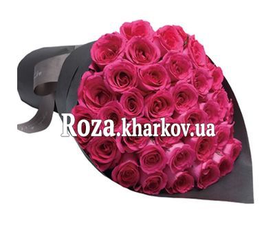 Удивительные розовые импортные розы