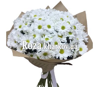 Удивительный букет ромашек