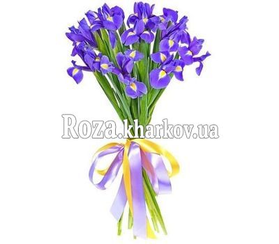 Irises in a bouquet Irises in a bouquet