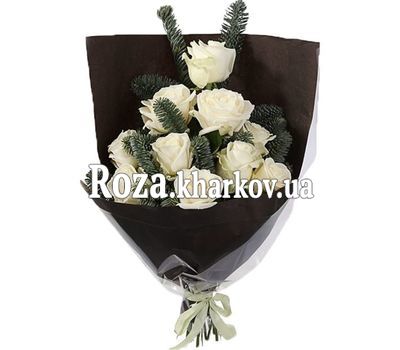 New Year's bouquet of roses