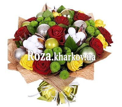 Оригінальний новорічний букет