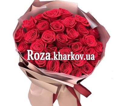 Букет из красных роз