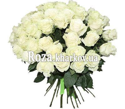 Букет белых роз