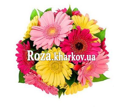 Букет квітів з гербер Букет квітів з гербер