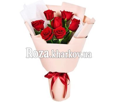 Букет красных роз