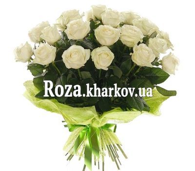 Букет из белых роз