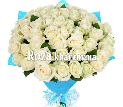 Букет из белых роз