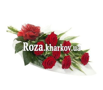 Букет из красных роз