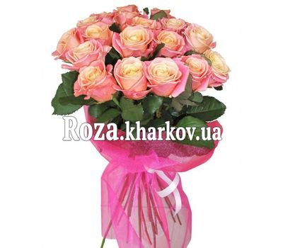 Букет из роз мисс пигги