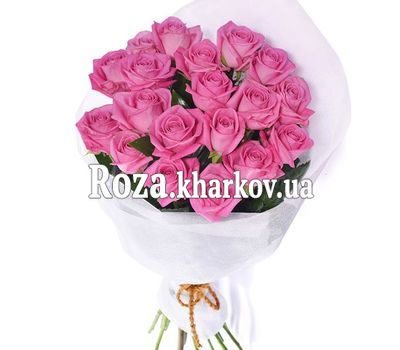 Букет из розовых роз