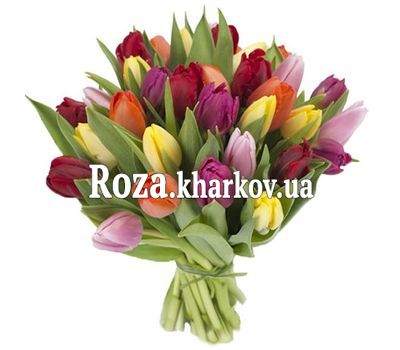 Букет из тюльпанов