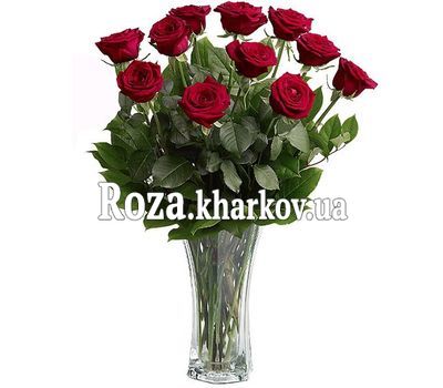 Букет красных роз