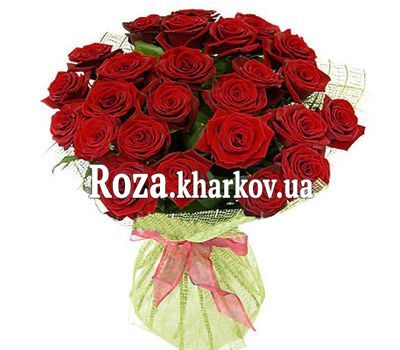 Букет красных роз