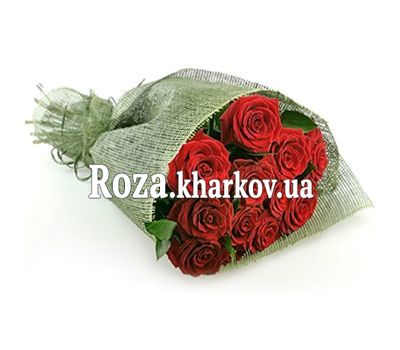 Букет червоних троянд