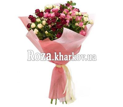 Bouquet of bush roses Bouquet of bush roses