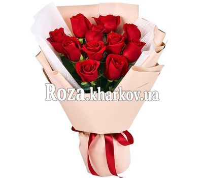 Букет красных роз