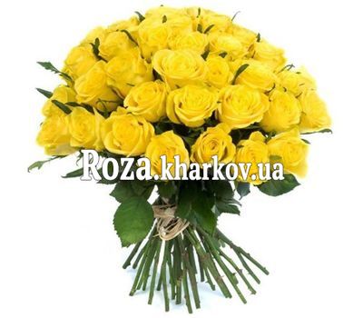 Букет желтых роз