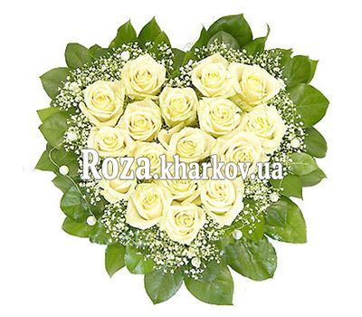 Цветы в форме сердца